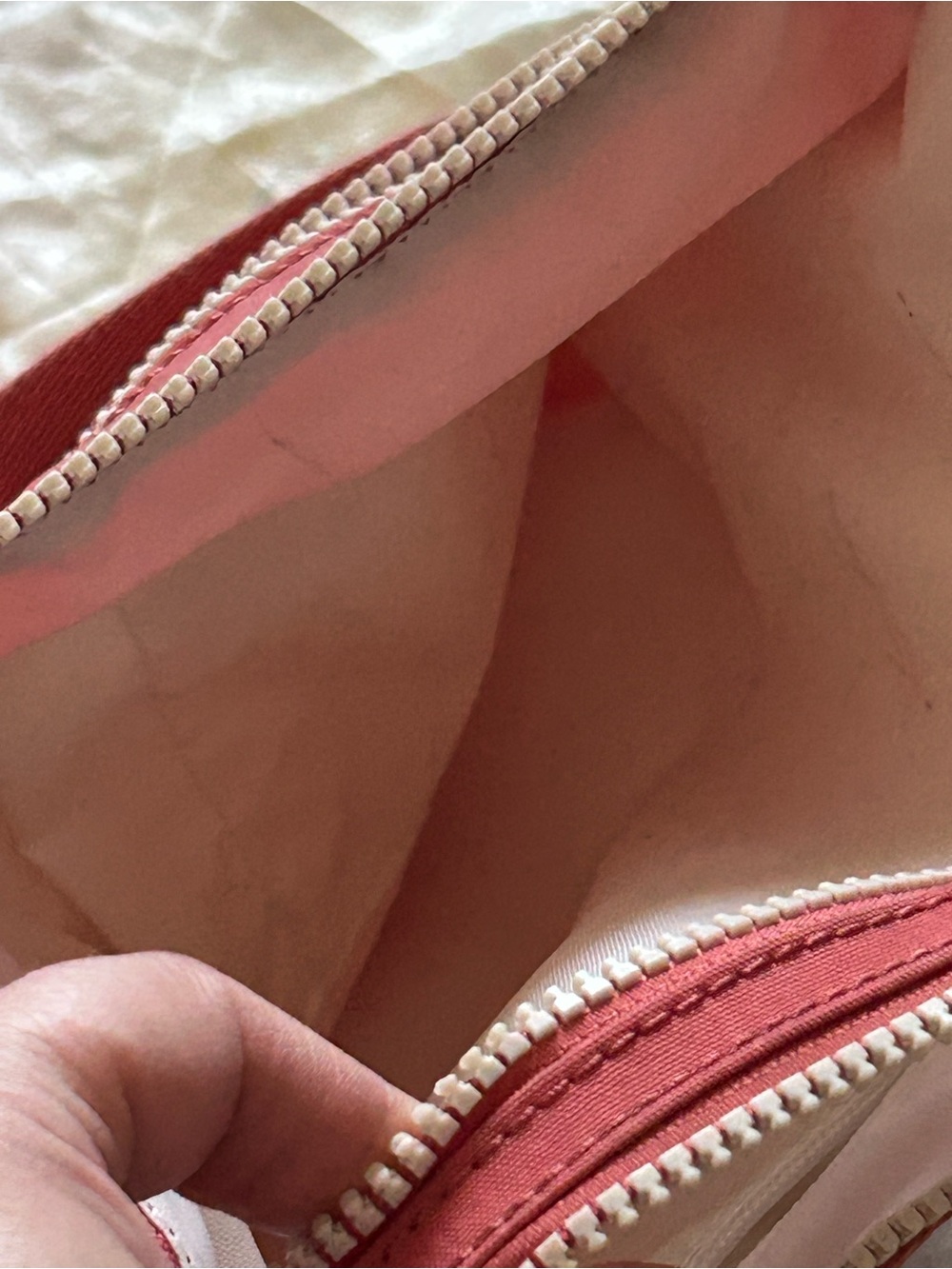 Coral Kipling Crossbody Bag - Picture 5 of 10